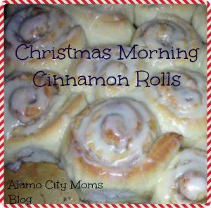 Christmas morning cinnamon rolls