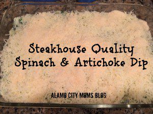 Steakhouse Quality Spinach & Artichoke Dip