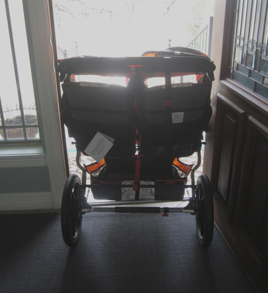 double buggy that fits through doors