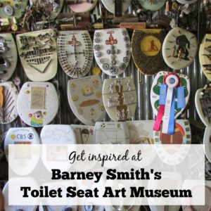 Get inspired at Barney Smith's Toilet Seat Art Museum | Alamo City Moms Blog