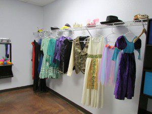 Dressing room at the new Magik Performing Arts Center, San Antonio, Texas