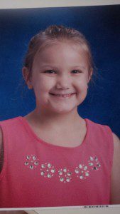 Molly's first official school picture.