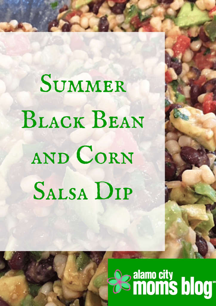 Summer Black Bean and Corn Salsa Dip