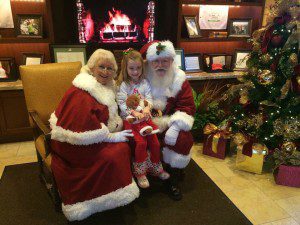 Santa at the JW Marriott Hill Country