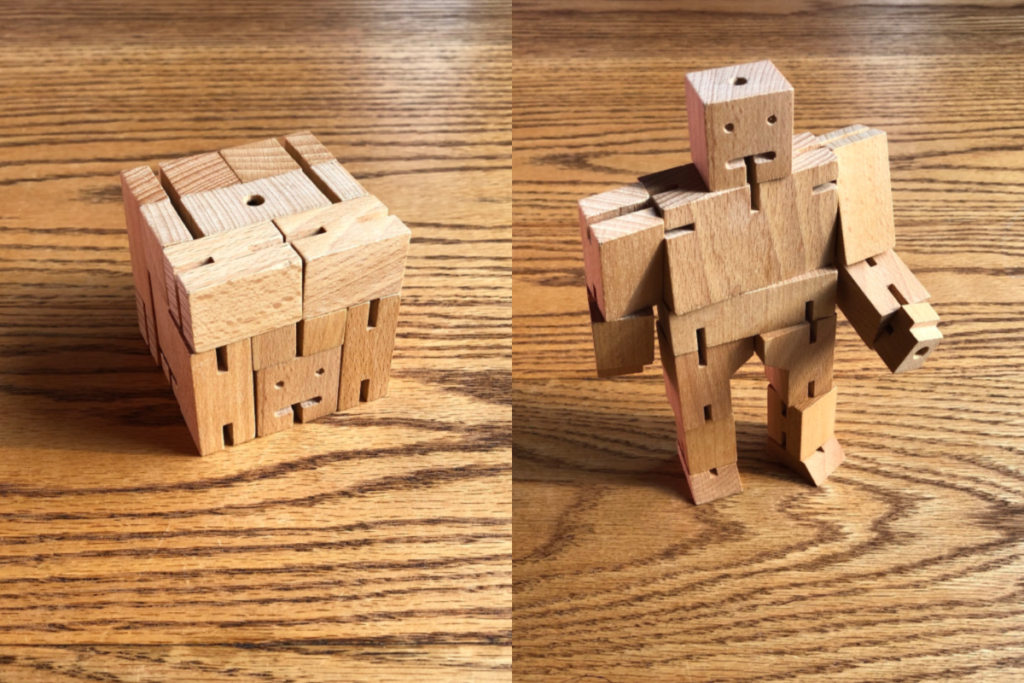 Au-some Fidget Toys: Cubebot