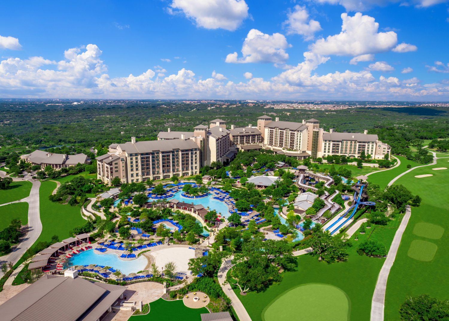 Aireal view of JW Marriott property San Antonio, TX