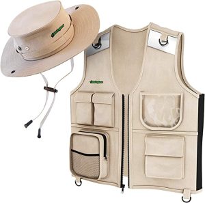 Kids Nature Vest and Hat
