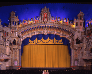 the Majestic Theatre in San Antonio a colorful stage