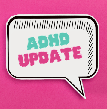 Adult ADHD conversation bubble