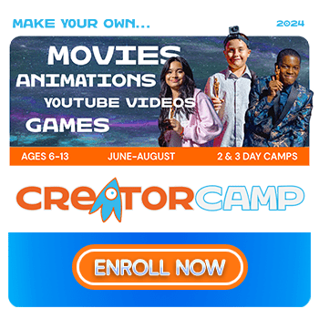 Creator Camp - Summer Camp Guide Listing 2024