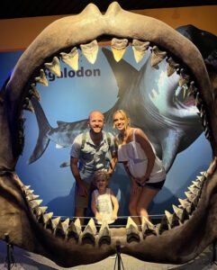 Family at Texas State Aquarium