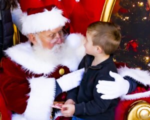 Visit Santa in Tiny Tim Village